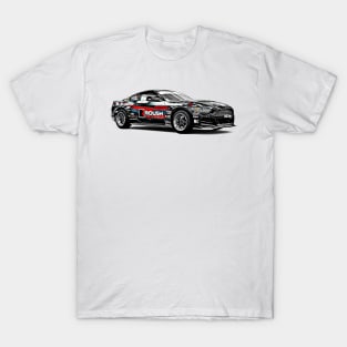 Mustang Drift Cartoon T-Shirt